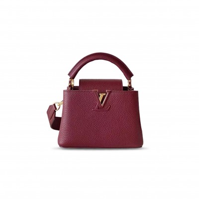 LOUIS VUITTON CAPUCINES MINI M25893 (21*14*8cm) LOUIS VUITTON CAPUCINES MINI M25893 (21*14*8cm)